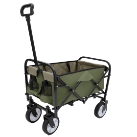 Collapsible Foldable Wagon Cart with strapping system, Beach Wagon , Utility Cart