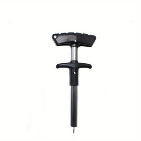 1pc; T-Shaped Fish Hook Removal Tool; Fishing Accessories (Color: Grey)