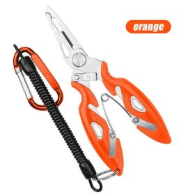 Multifunction Fishing Pliers With Hanging Buckle (Color: Orange)