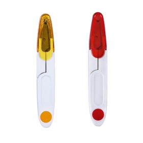 2/4pcs Multipurpose; Thread Scissors With Safety Cover For Fishing Line (Quantity: 2 Packs)