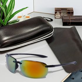 "Sports Polarized Sunglasses - Pilot Design for Fishing Golf Surfing Driving UV Protection" (Color: c6)